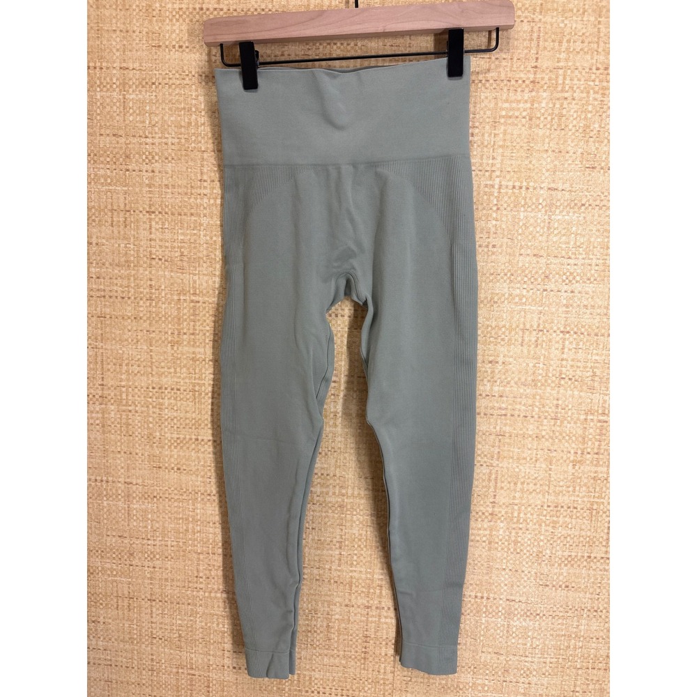 Set Active Sculptflex High Rise Seamless Leggings Womens S/M Sage Green Active